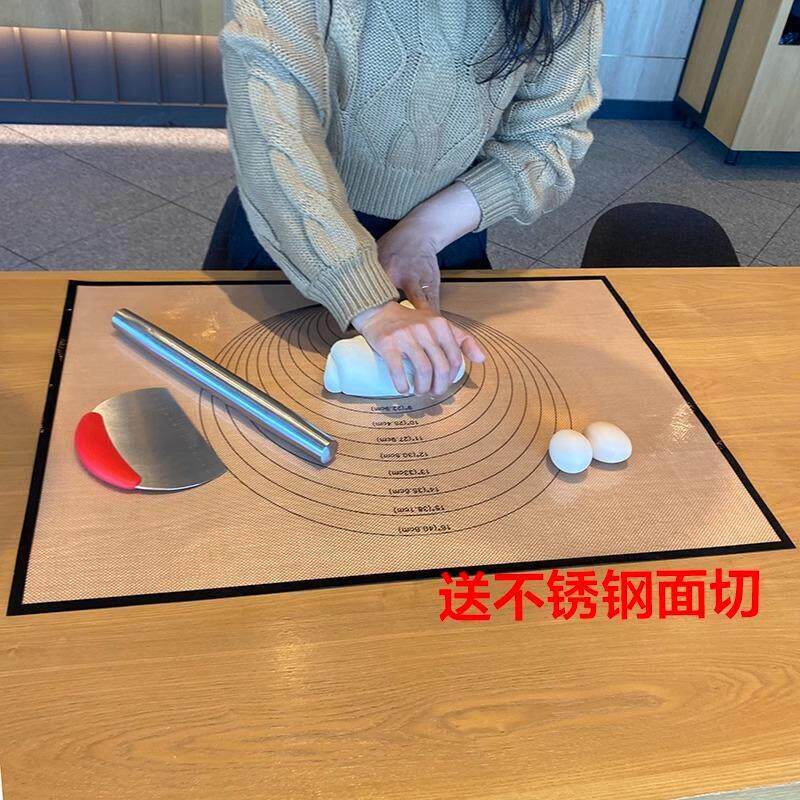 出口食品级矽胶面板和面擀面揉面垫大号加厚烘培防滑烤垫不沾不移