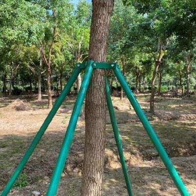 厂家固定支撑架大树稳k定与支撑器架杆树木支架植树景区金属耐腐
