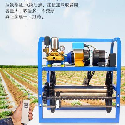 48V72V电动打药机高压农用双电机电动喷雾器全自动消毒喷雾喷药机