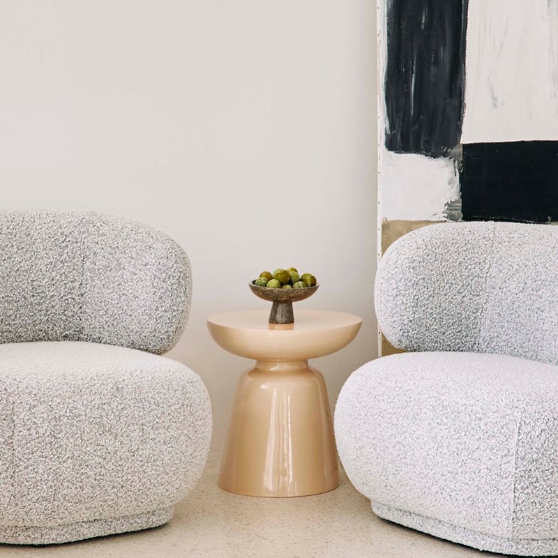 经典马提尼边几客厅角几小茶几圆形卧室床边几小桌子北欧简约现代