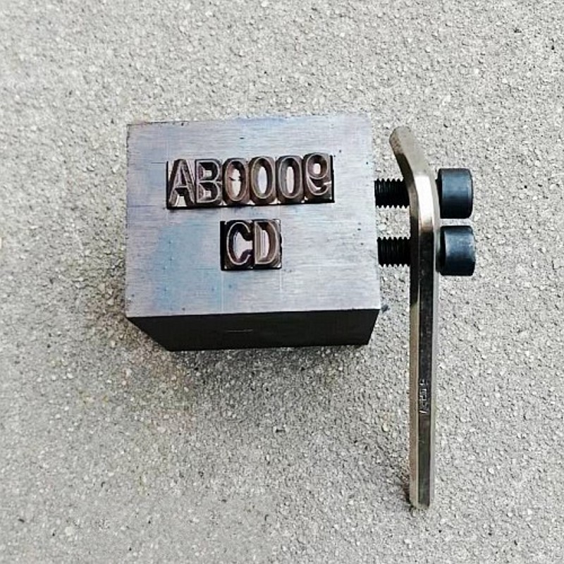 定制优质钢字码 模具字母 手敲钢印 数字模冲字 五金机械XLOGO凿