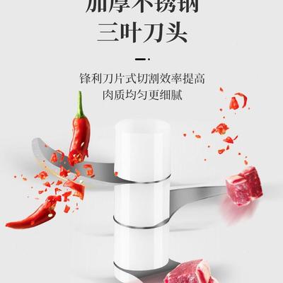 蒜泥神器家用电动绞蒜捣蒜拉蒜泥捣碎器自动打蒜搅蒜辣椒绞肉神器
