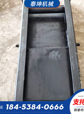 SGD730/75刮板机机尾架 30T/40T开放式溜槽物料装载刮板机机尾架