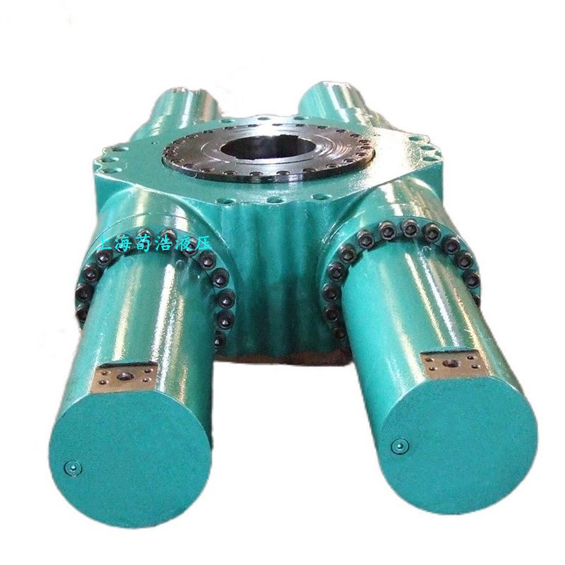 双齿轮齿条摆动液压缸大扭矩高压力齿轮齿条摆动油缸