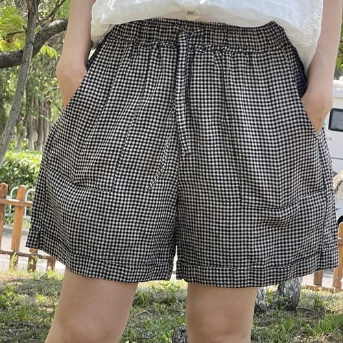 夏季凉快亚麻5分裤夏季女2025新款高腰麻料棉麻大短裤