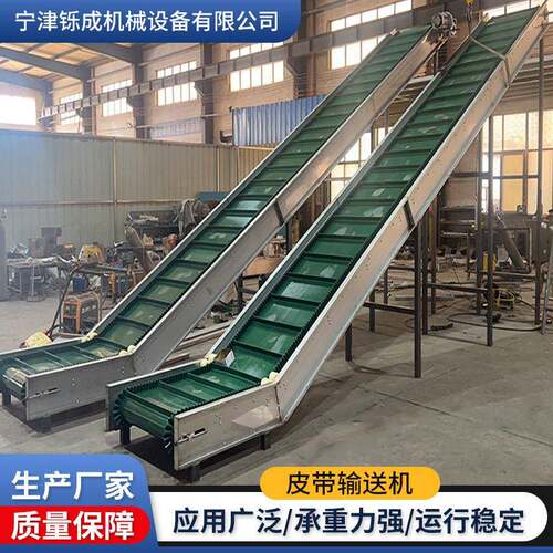 皮带提升机化工提升冶金建材仓库码头物料化装卸皮带输送机