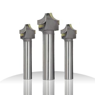 硬质合金钨钢直柄内铣刀凹弧成形倒角刀R5 Yw2非标准定制