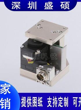 Z轴直线滚珠水平升降光学电动台E-EHZ01-4006/6008不锈钢视觉滑台