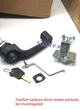 挖掘机新款卡特320gc 323 326 330 336 345 349GC发动机盖锁 配件