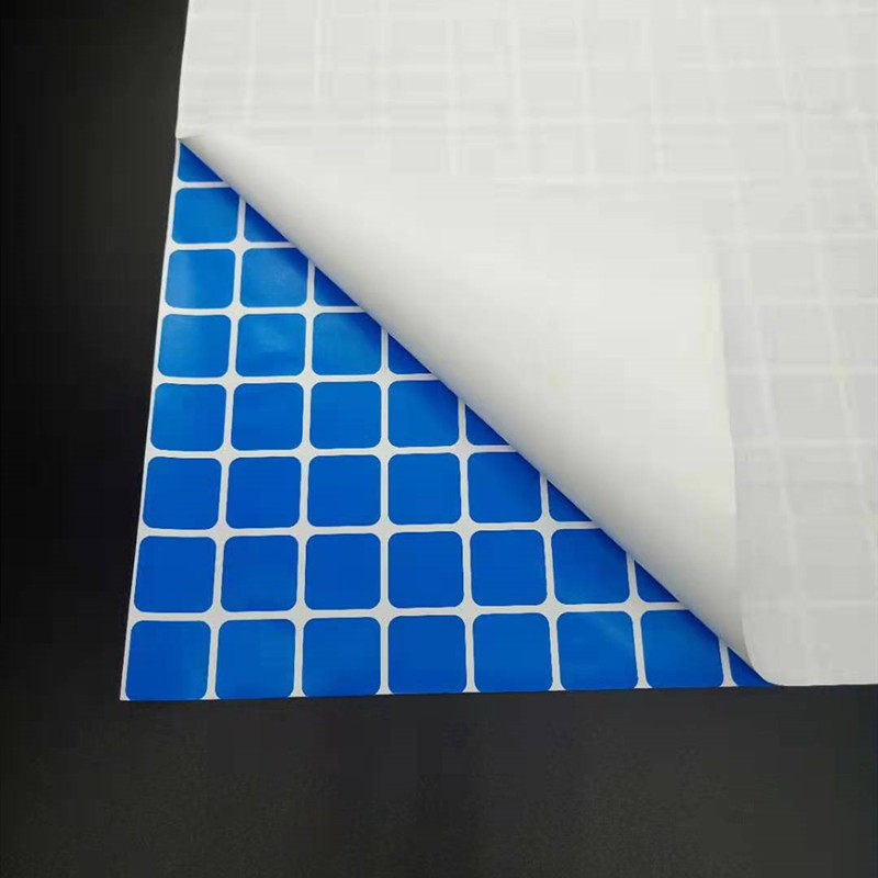 厚款14丝鱼缸15米长贴纸海鲜池马赛克3厘米格子鱼缸背景纸自带胶
