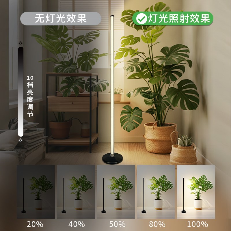 全光谱植物补光灯侧发光仿太阳光模拟光合作用植物生长灯绿植专用