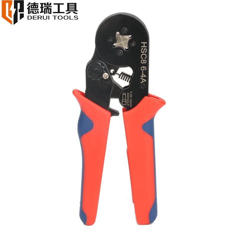 HSC8 6-4A VE管型端子压线钳针型压线钳接线端子压接钳欧式