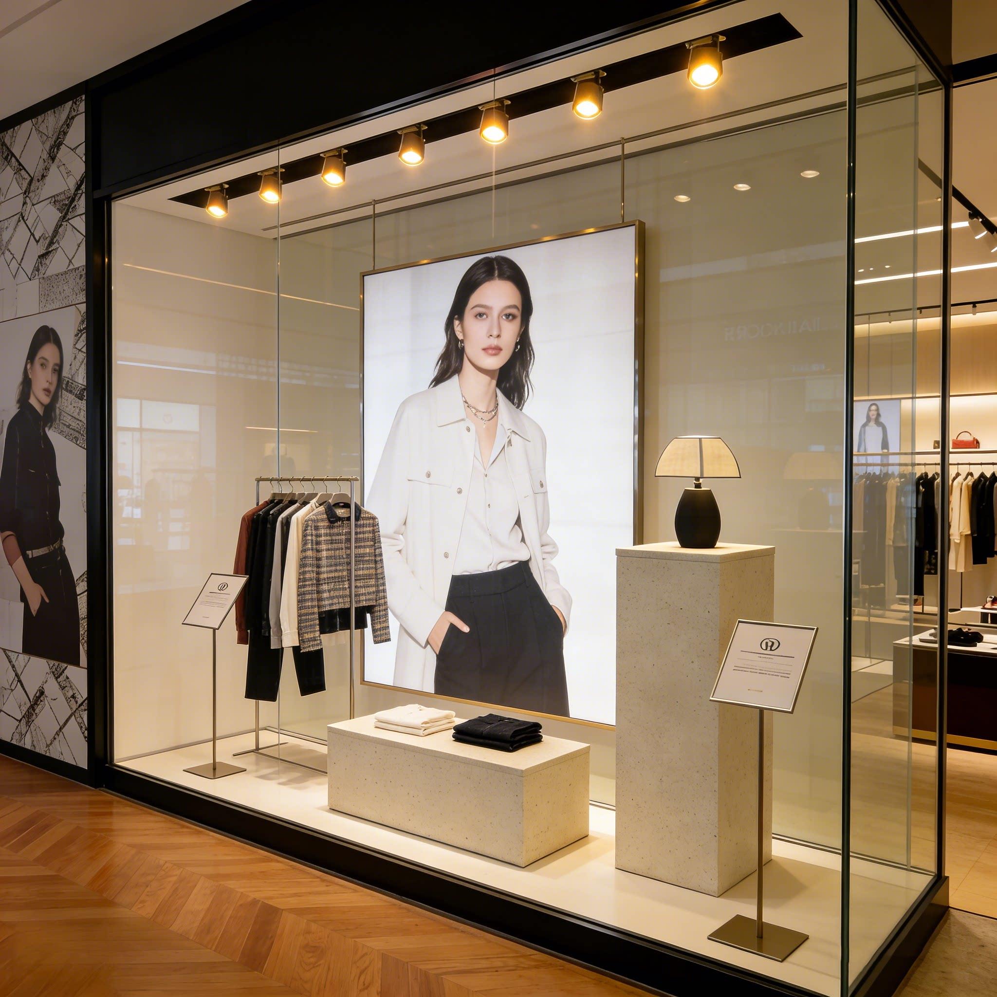 地台展示台服装店模特橱窗底座摆件饰品方形陈列道具增高台中岛台图片