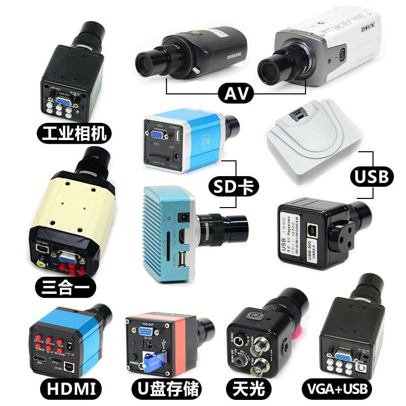 AV/VGA/HDMI/4K/USB各类工业相机总汇