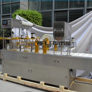 方便面封杯机 自动液体面膜灌装 封口机 预制菜燕窝碗式 生产线桶装