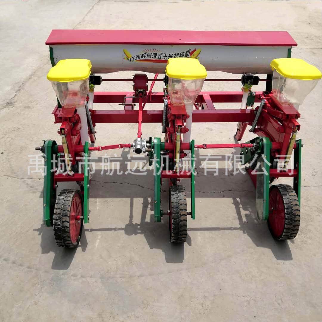 厂家黄豆黑豆精播机 新款6连杆悬浮式玉米大豆施肥播种一体机