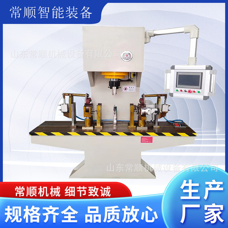 C单柱伺服数控全自动机密液压管校直机整形钢光轴齿条压力机