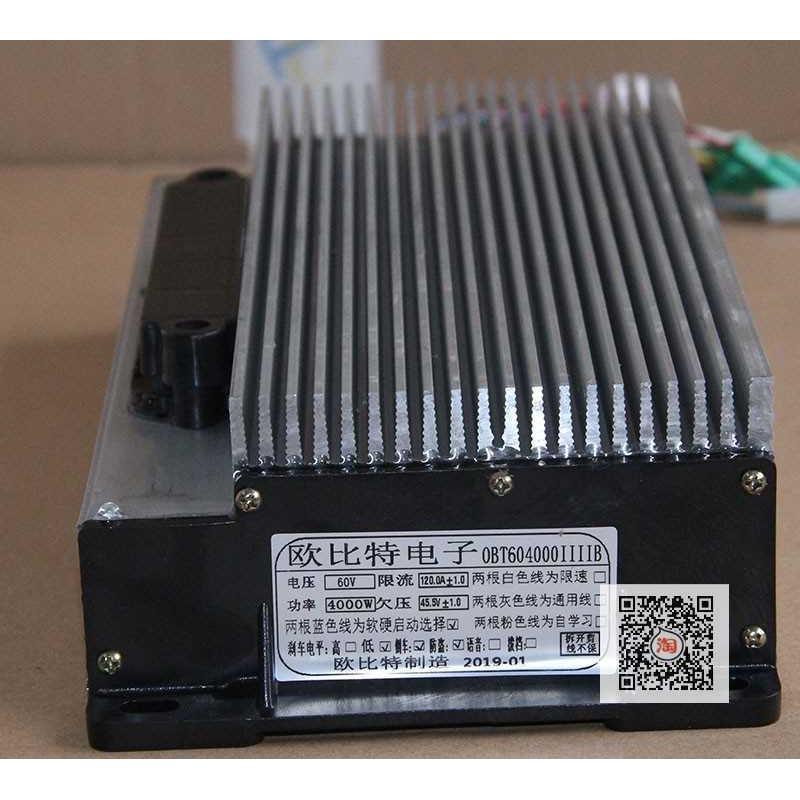 欧比特电子大功率控制器电动三轮四轮空档防水矢量正弦静音新能源