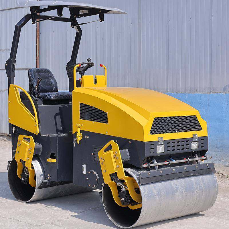 厂家热销压路机3吨震动2吨双钢轮沟槽草坪压实机双驱双振压路机,五金/工具,压路机,淘宝优惠券,粉丝福利购,淘宝优惠卷