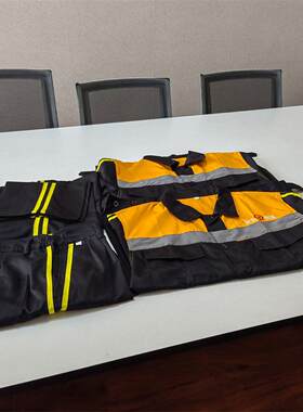 铁路隧道中铁养护调车工作服工地安全员工作服春秋长袖薄款套装