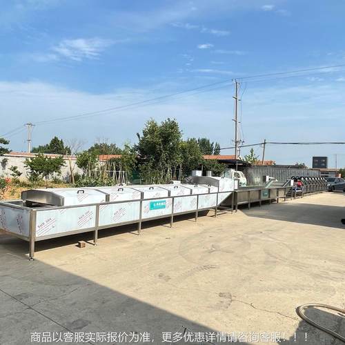 加热西兰花电青漂烫杀BKK机 连续式西红漂烫机 柿蔬菜护色设备现