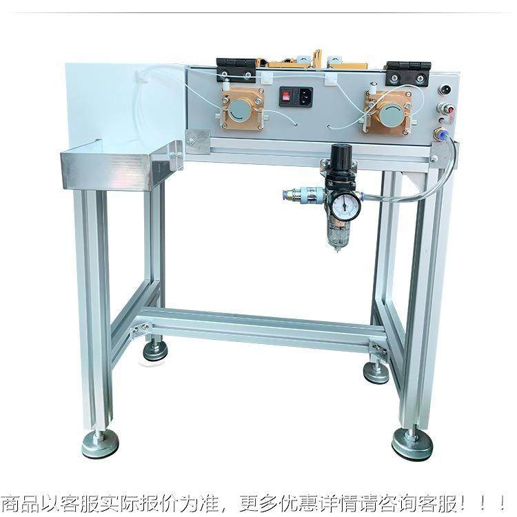 uv自动胶528点推机usb打推壳胶机数据线双面自动壳电焊滴胶机