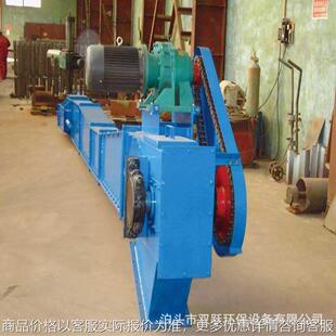 煤矿粉料水泥输送设备厂家 矿用链条刮板输送机 铸石爬坡刮板机
