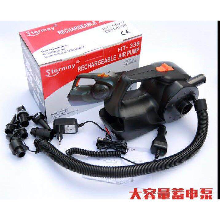 电泵正品 车载12V 电动充气泵 充放气两用 充气船/大号脚泵气筒