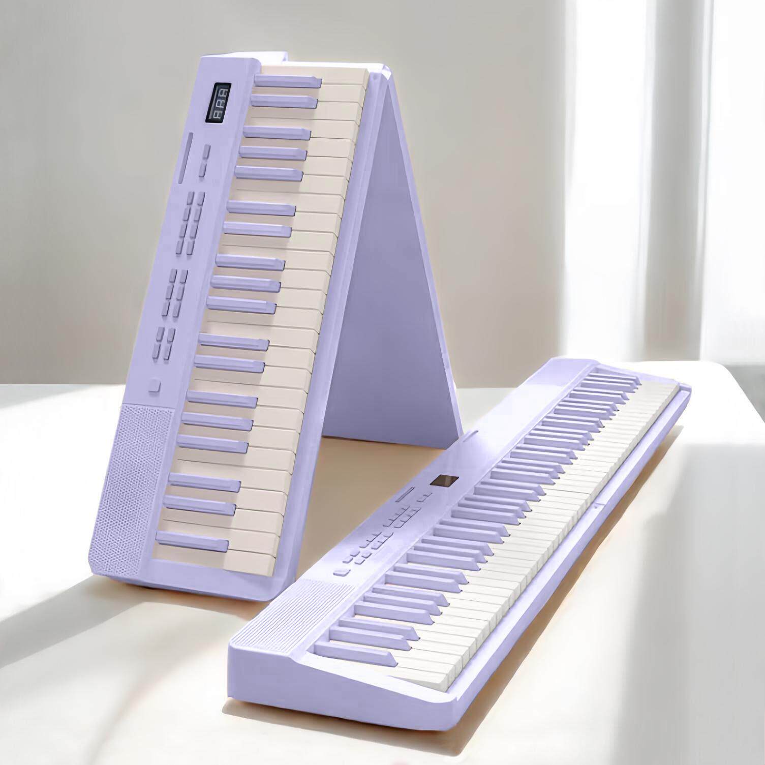 88键电子琴可携式折叠电子钢琴成年初学幼师入门专业检定考试家用