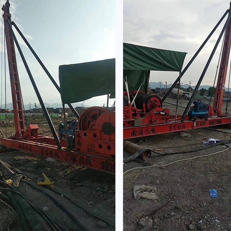 出口冲孔打桩机冲击钻机全套设备阿塞拜疆型号