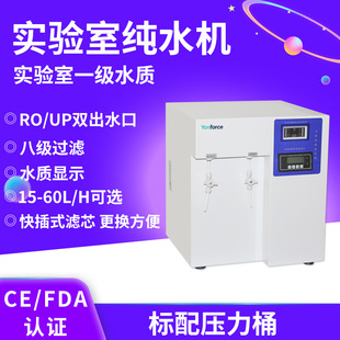 实验室用超纯水机 超纯水机 RO纯水UP纯水二合一超纯水机反渗透