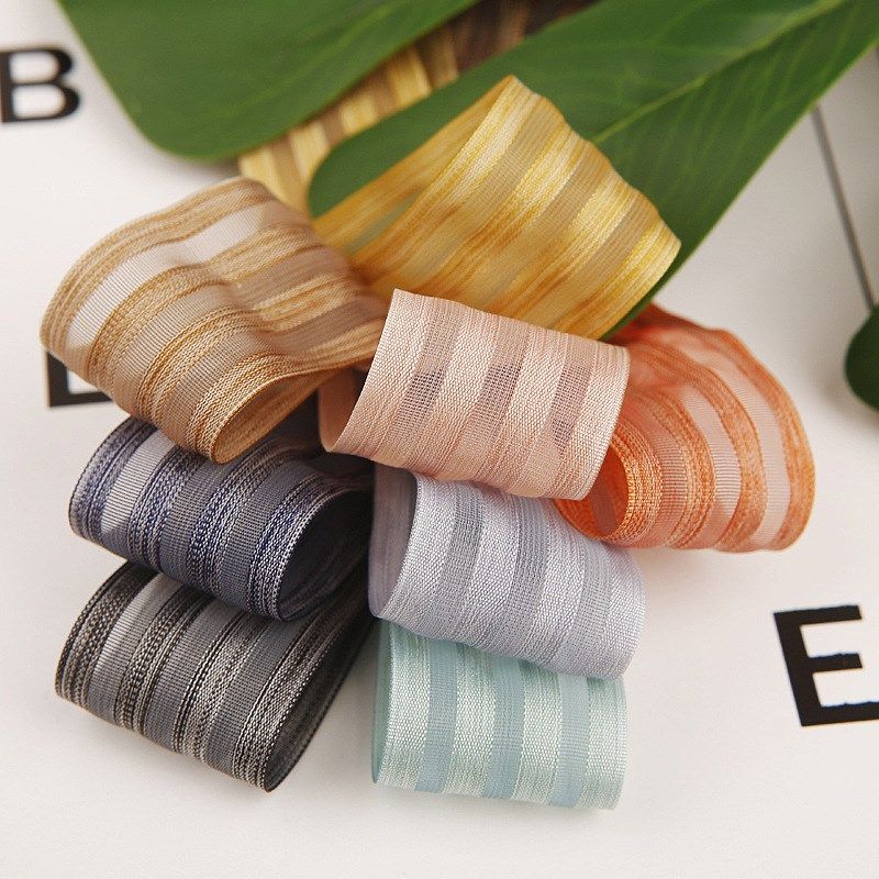混色棉麻镂空条纹雪纱带 发饰diy材料服装礼帽礼V品花束包装丝带,纺织面料/辅料/配套,织带/丝带/缎带,淘宝优惠券,粉丝福利购,淘宝优惠卷
