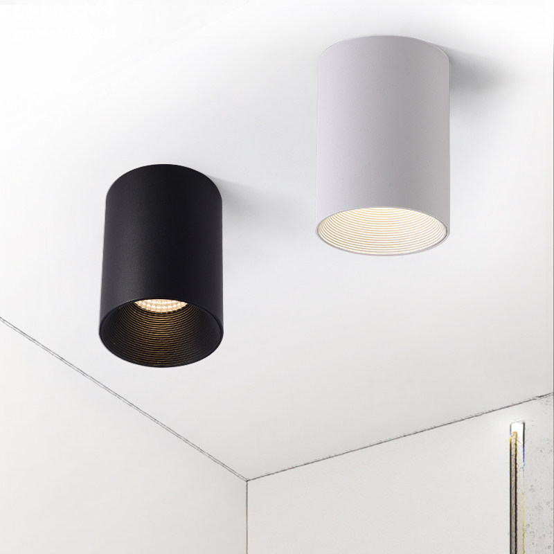 明装射灯筒灯智能客厅卧室餐厅射灯D防眩商用天花灯无主灯家用照,家装灯饰光源,明装筒灯,淘宝优惠券,粉丝福利购,淘宝优惠卷