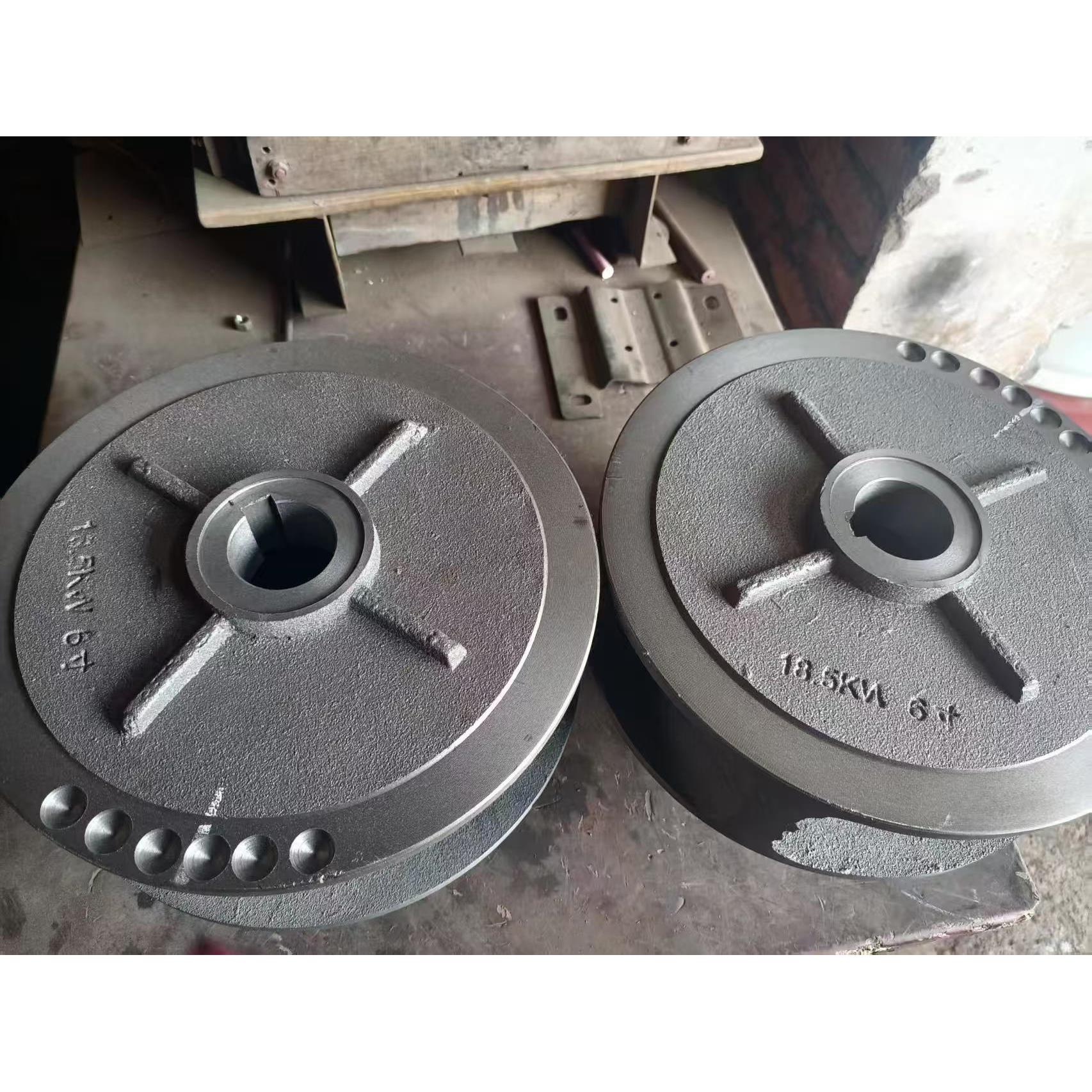 18.5-22千瓦污水泵铸铁叶轮35/40/45轴无堵塞排污泵水轮水叶配件