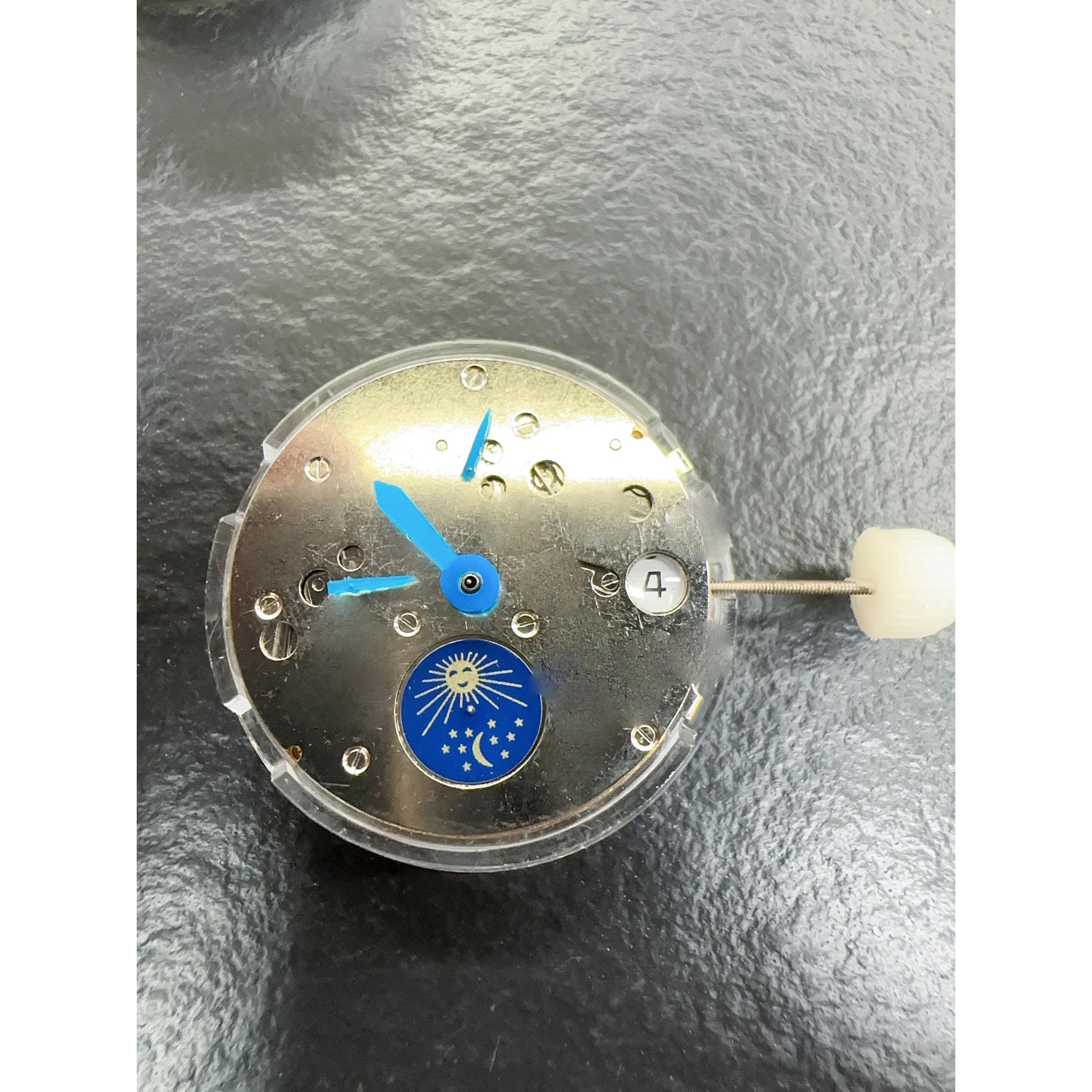 上海手表配件JHB10机芯国产六针机械机芯st10机芯6.9.12小秒