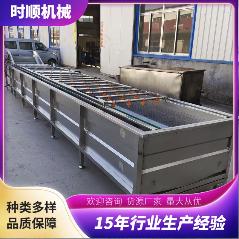 瓜果蔬菜气泡清洗机提升气泡清洗机自动提升洗菜机辣椒气泡清洗机