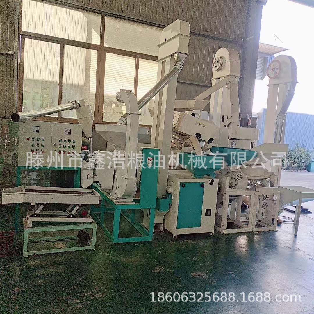 大米脱壳去皮抛光设备 全自动大米加工设备成套碾米机