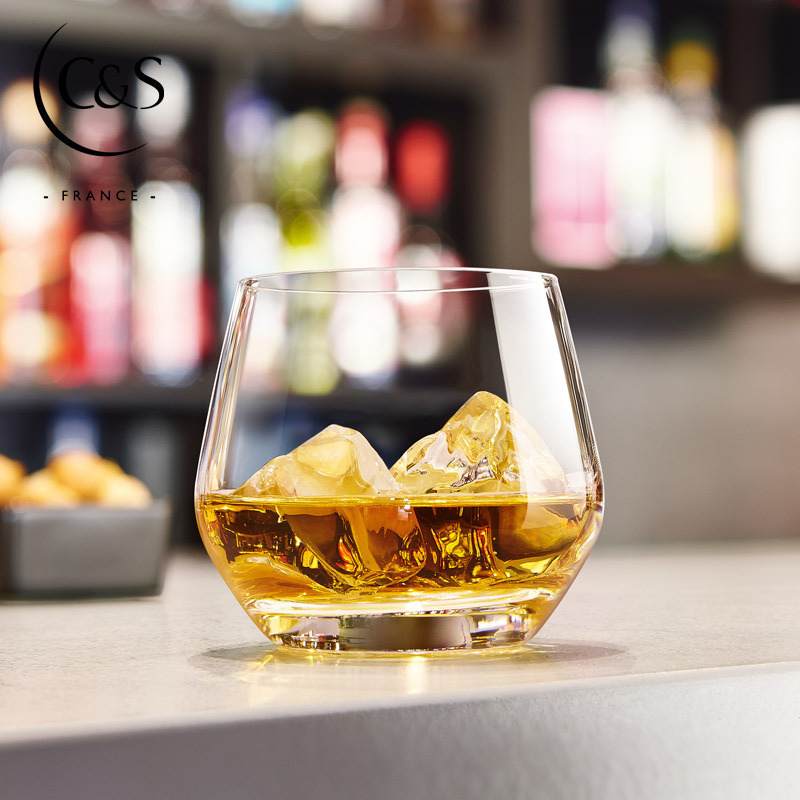 法国弓箭CS进口水晶杯威士忌酒杯水杯果汁家用夏天杯子大容量套装