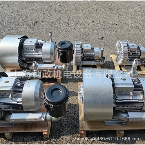 利政高压环形鼓风机2LB820-HH47-15KW旋涡气泵 配过滤器  释压阀
