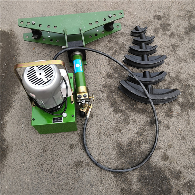 DWG-2A电动液压弯管机 DN20电动煨弯机 液压不锈钢镀锌钢管弯管器