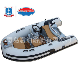 玻璃钢冲锋舟玻璃钢充气船工厂消防救援船橡皮艇皮划艇钓鱼船