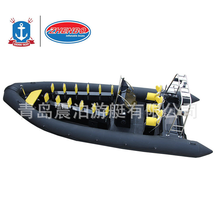 玻璃钢充气船玻璃钢冲锋舟厂家 充气船消防救援冲锋艇