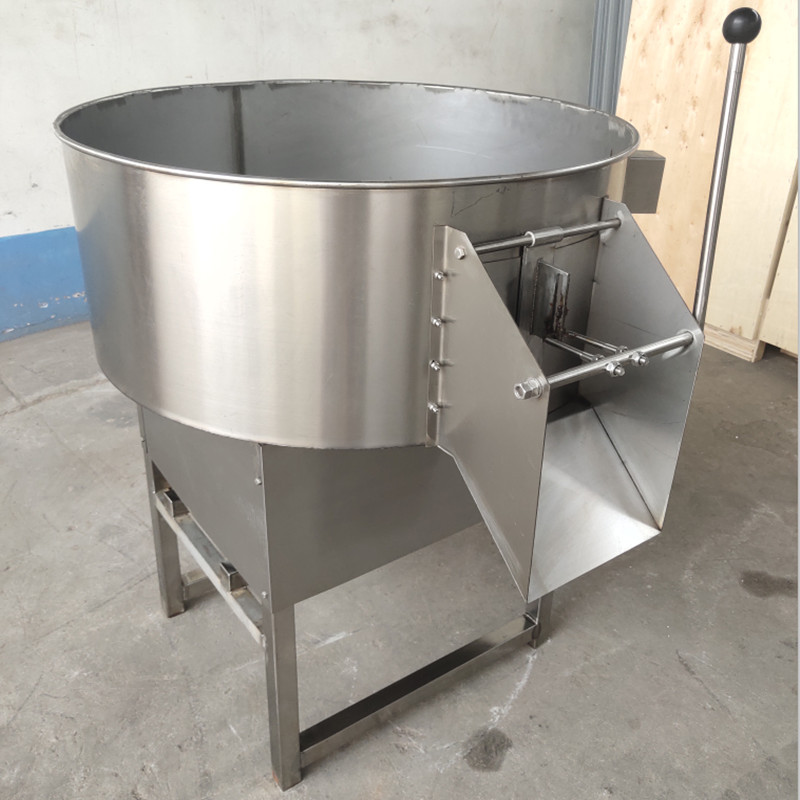 厂家直供滚筒式调味料混合机  电动不锈钢辣椒酱搅拌机
