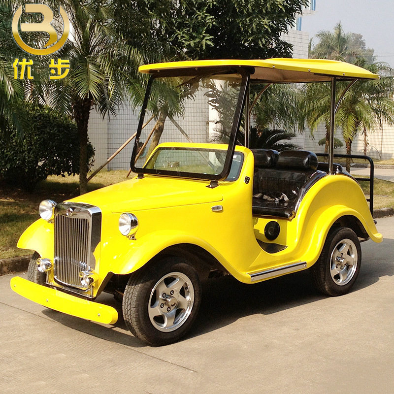 供应新能源高尔夫球车四轮电动观光四座敞开式旅游观光代步车