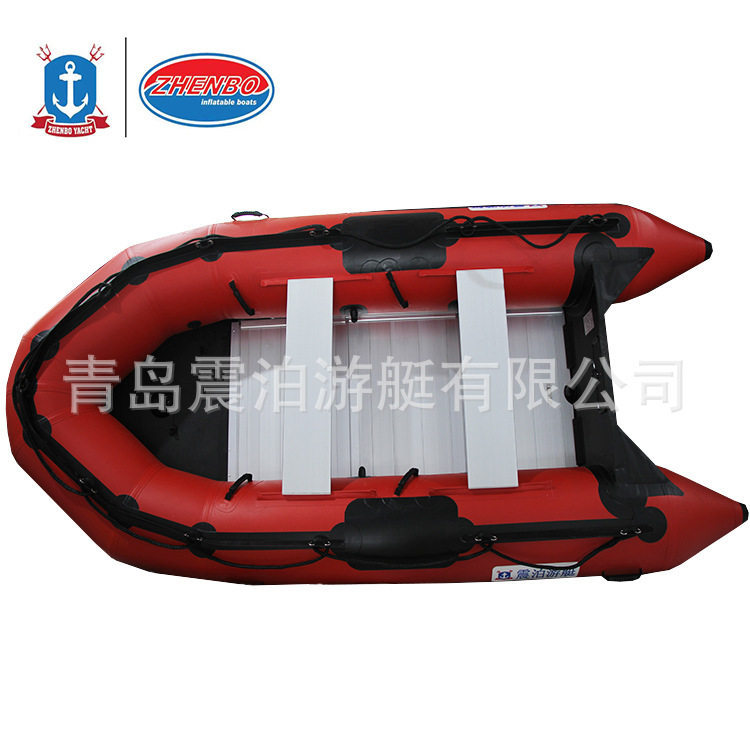 冲锋舟橡皮艇救援橡皮艇玻璃钢冲锋舟充气船厂家 消防救援冲锋艇