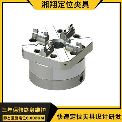 珠三角厂家方型单头气动卡盘cnc数控机床快速定位气动卡盘