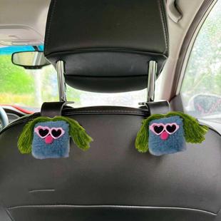 饰iPad手机支架 汽车后排车载挂钩车内创意手工多功能置物车载装