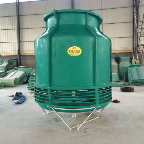 供应圆形冷却塔 小型逆流式冷却塔 40T/h冷却塔 方形冷水塔