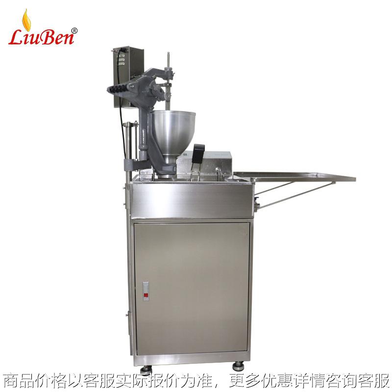 立式自动波提甜甜圈油炸机 电热油炸锅不锈钢多花形甜麦圈机 热卖