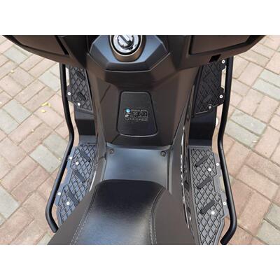 特价！几套！光阳S250/S350防摔杠脚踏板改装件赛艇